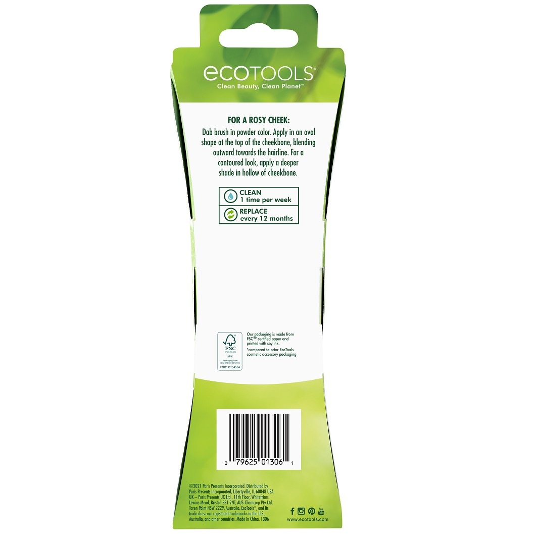 Pinceau de précision Ecotools pour blush – 1 pièce