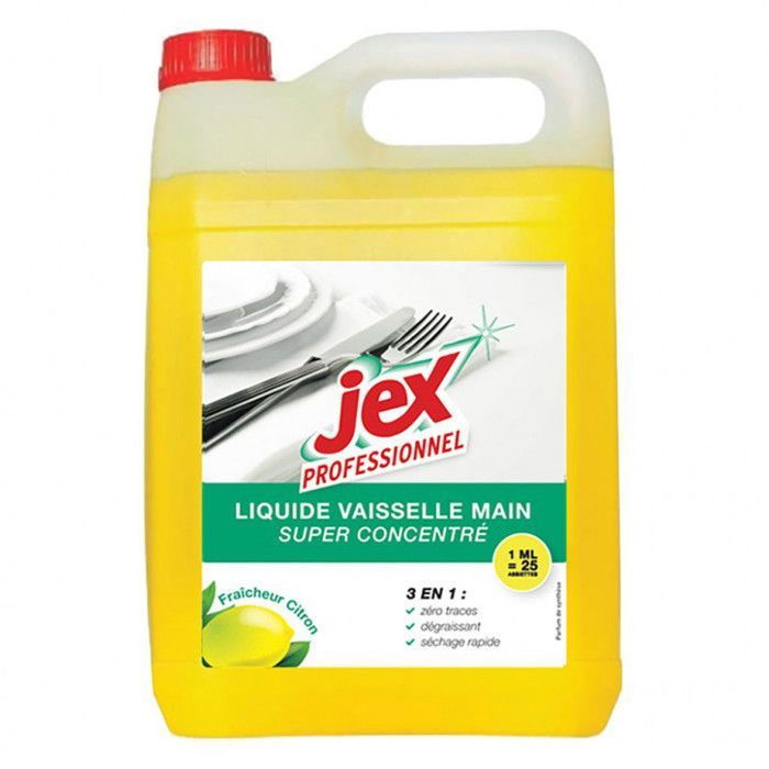 Detergente líquido para lavar platos a mano de 5 litros