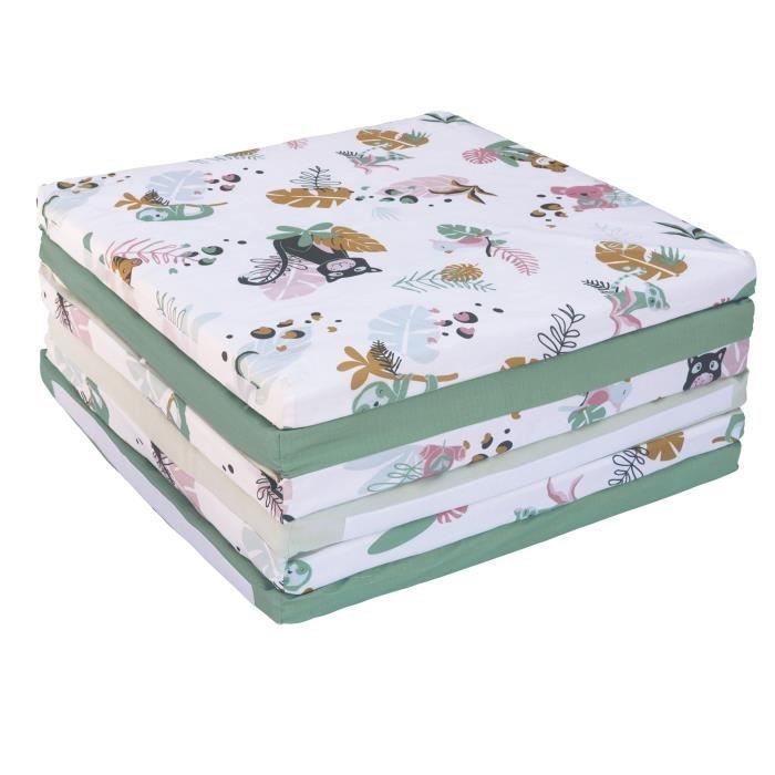 TINEO Maxi Jungle Buddies 5-in-1 Smart Playmat - Adjustable - Removable Cover - 180x200 cm - New Collection