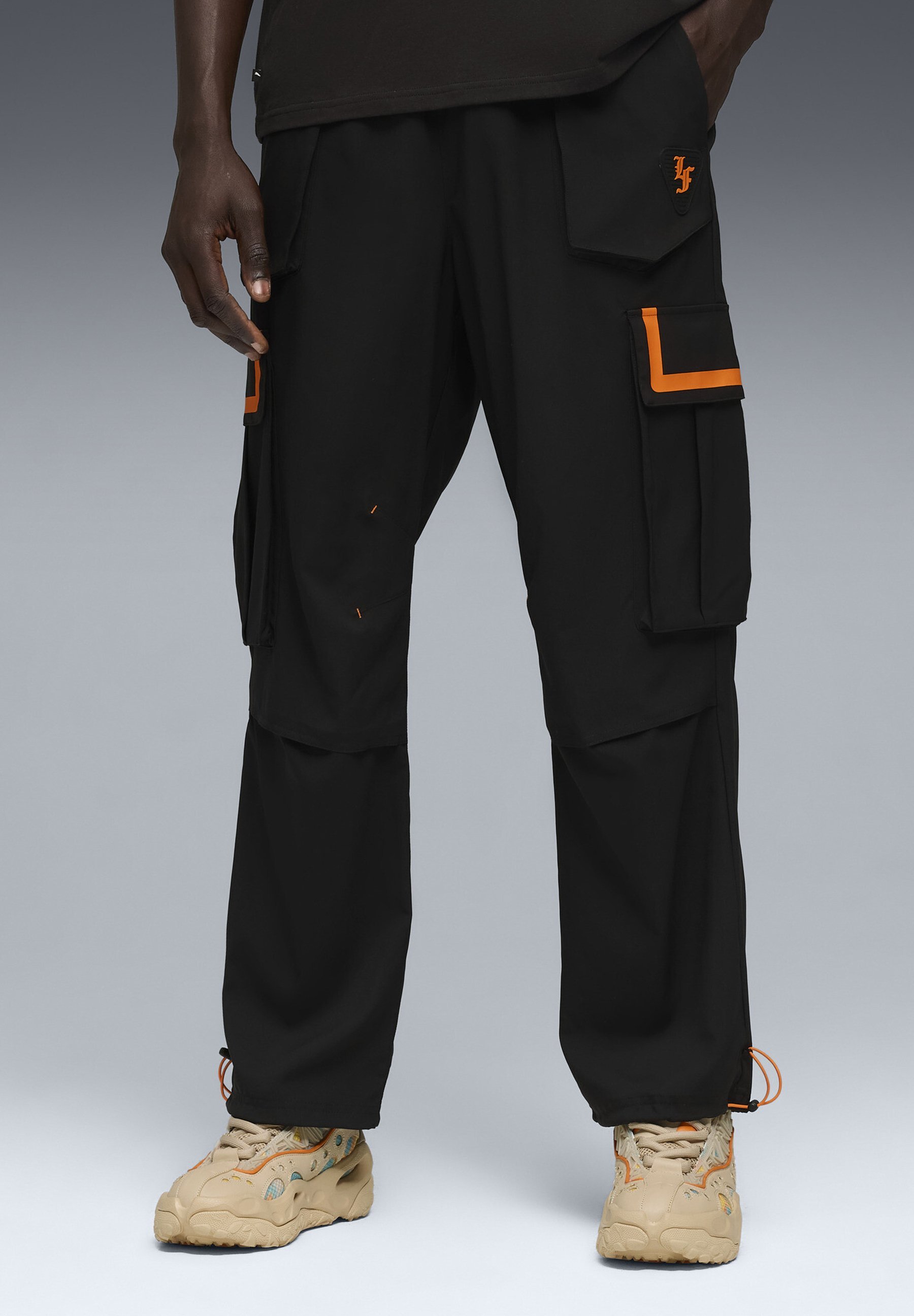 Puma LAFRANCÉ HEEM - Spodnie - black