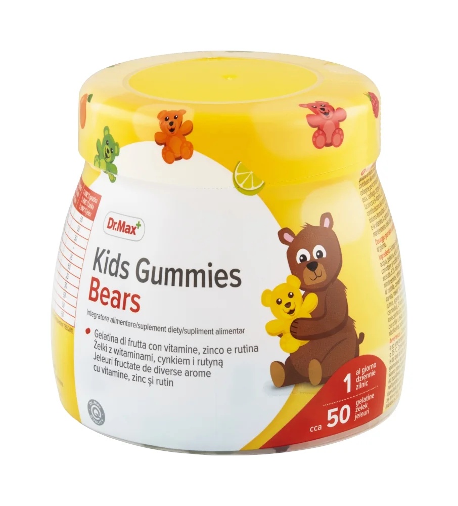DR. MAX Dr.Max Kids Gummies Bears 50 stuks multivitaminesnoepjes voor kinderen