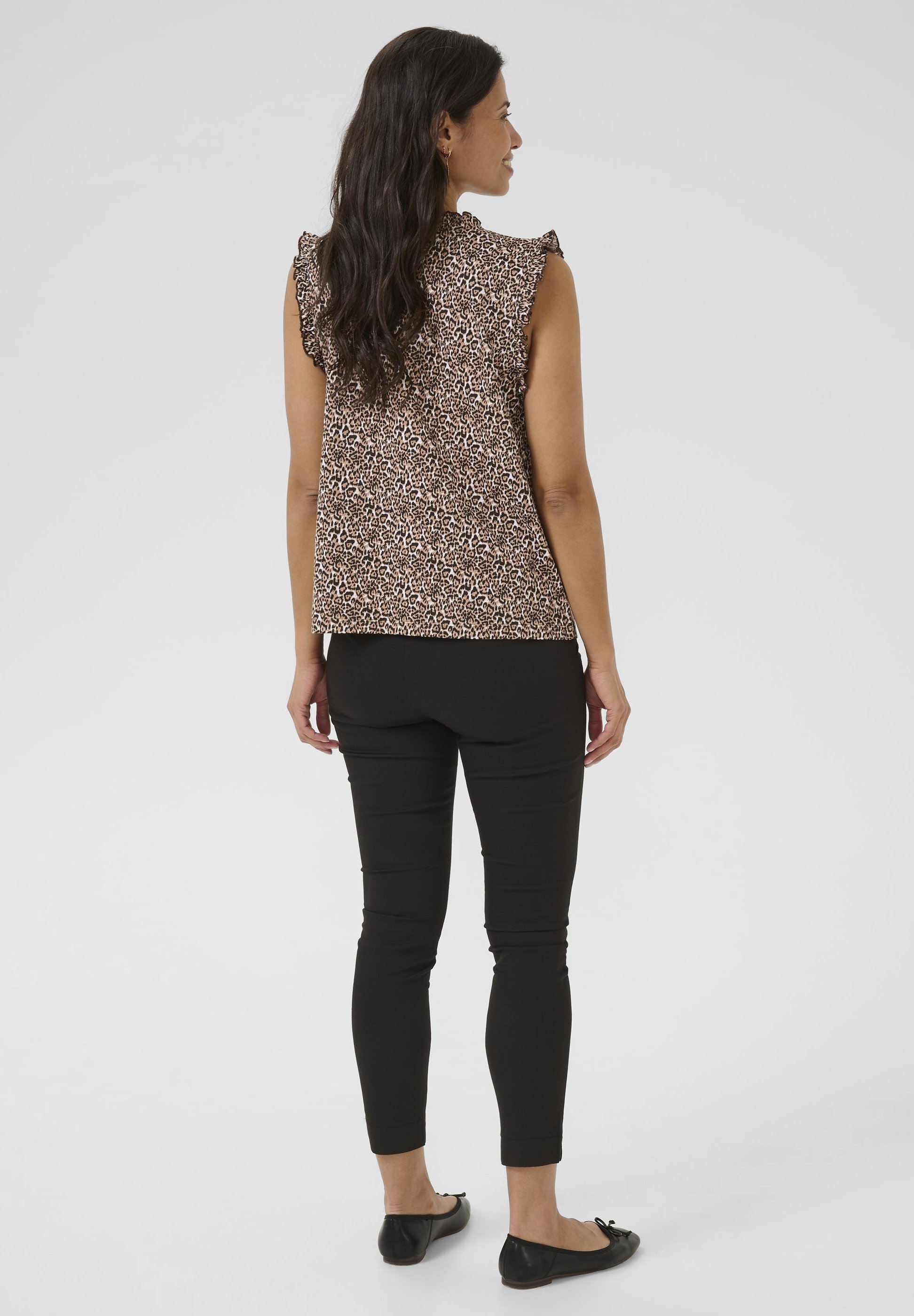 Bon'A Parte BPTAMIA - Top - luipaardprint bruin