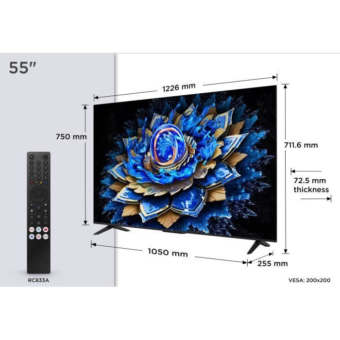 TCL 55T69C - TV QLED 55