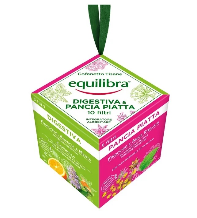 Equilibra Box 10 F Actieve ingrediënten voor een goede spijsvertering en een platte buik