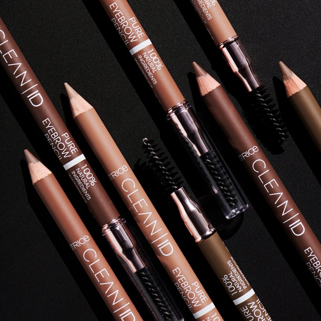 Catrice Clean ID Pure Eyebrow Pencil crayon sourcils double embout 040 Ash Brown