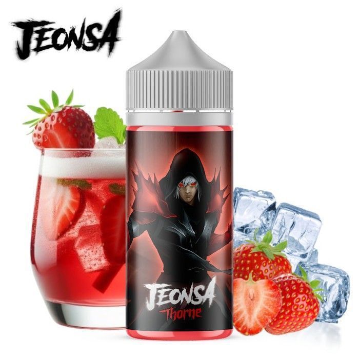 Lot de 2 E-liquides Thorne (Fruits Rouges, Grenadine, fraicheur) Jeonsa 100ml + 8 boosters