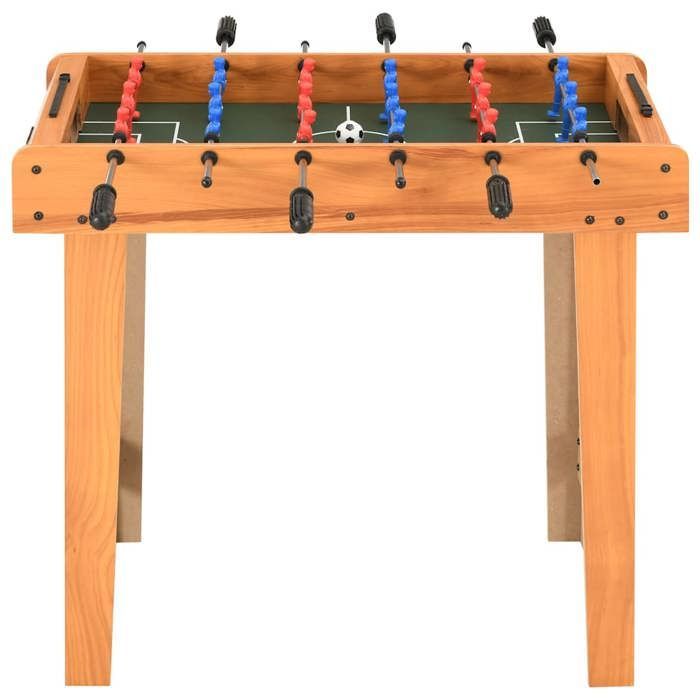 Lage prijs - Mini voetbaltafel 69x37x62 cm Esdoorn (477293966147)