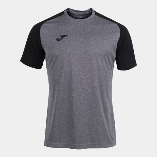 Tricou cu mânecă scurtă Joma Academy IV gri melanj negru