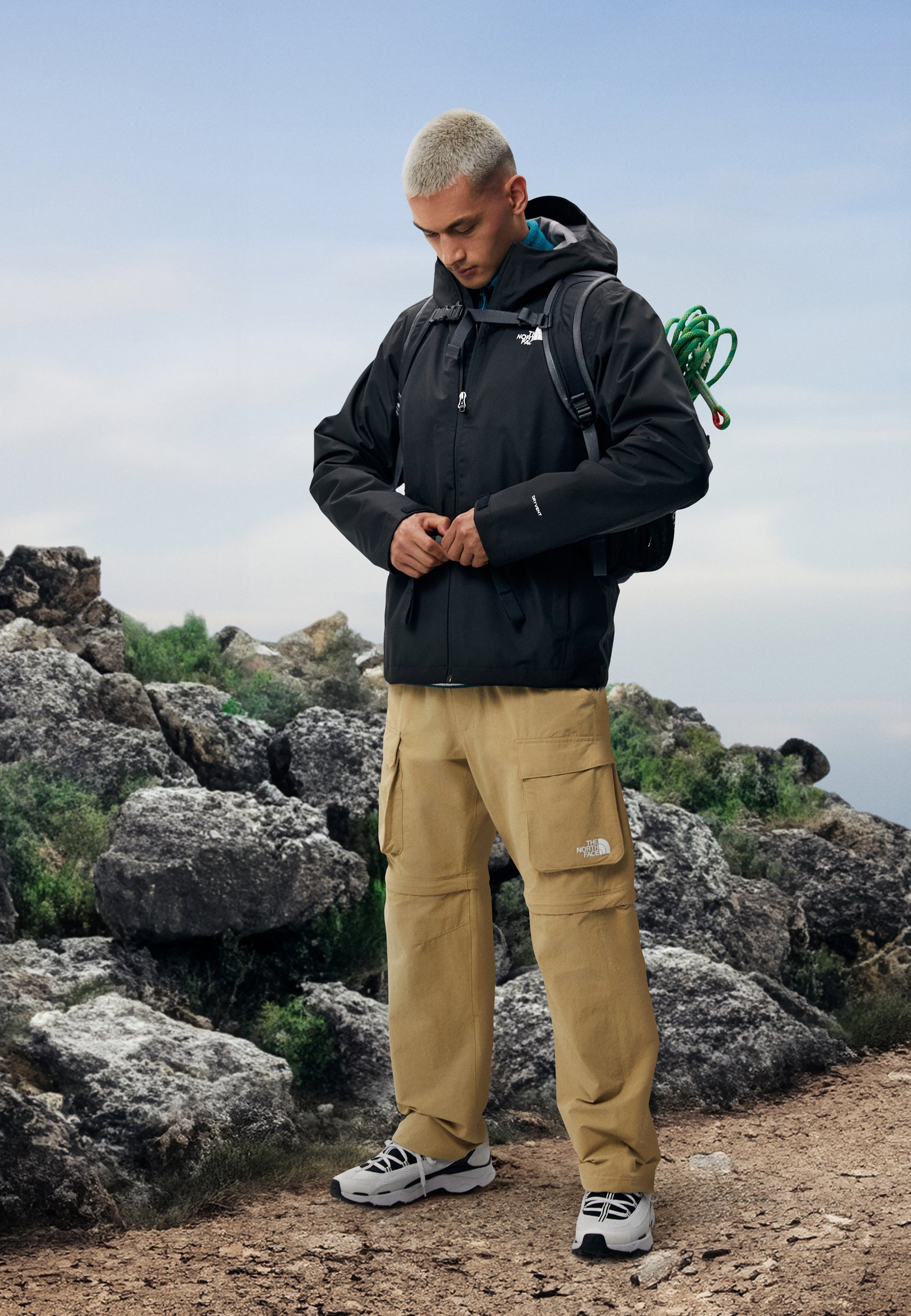 The North Face WHITON JACKET - Hardshell jas - zwart