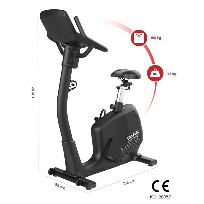 Vélo auto-alimenté - PERFORMER LED - CARE - Ergomètre connecté
