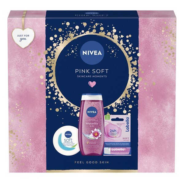 Darčeková sada NIVEA Pink Soft Skincare Moments