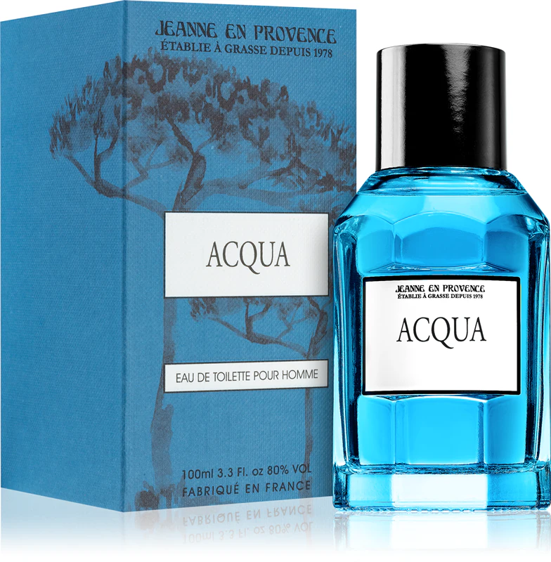 Jeanne en Provence Acqua Eau de Toilette voor mannen