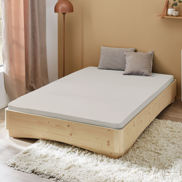 Jersey-aluslakana, 140-160 x 200 cm, hopea
