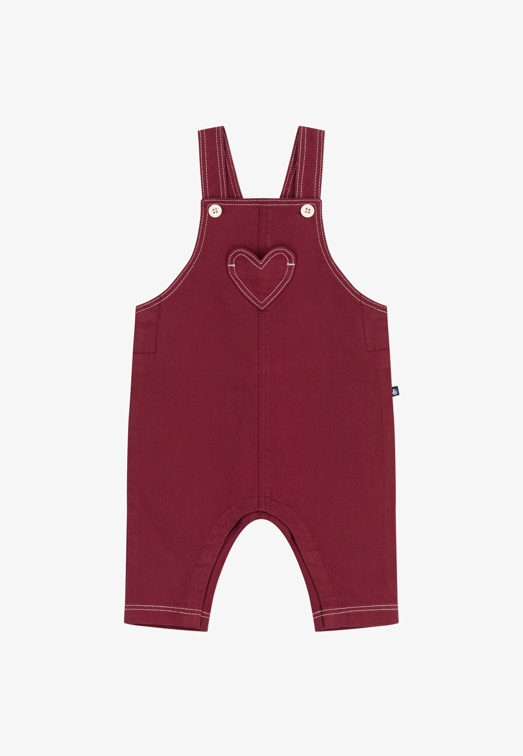 Petit Bateau tuinbroek - amarant
