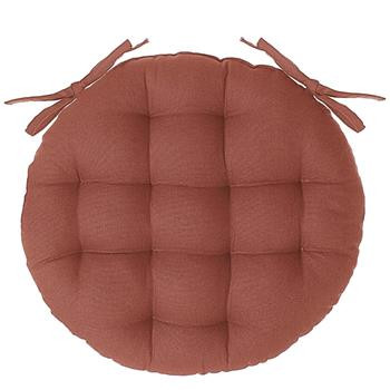 Poduszka na krzesło 38cm okrągła