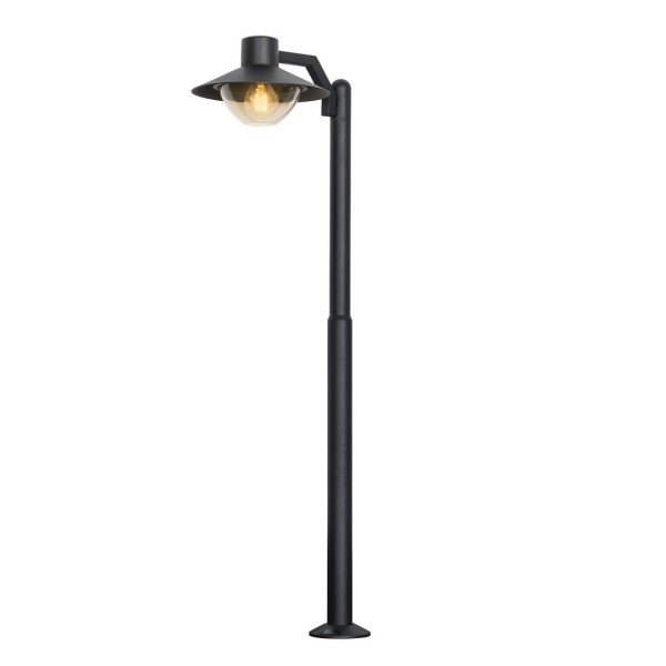 Cosmos lampa ogrodowa latarnia mała 36,5x105cm czarny 1x40W