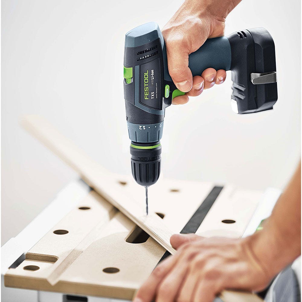 FESTOOL Akku-Bohrschrauber-Set 10,8 V 2 x 2,6 Ah 10 mm 576104