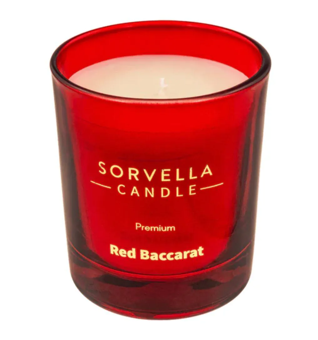 Sorvella Premium Red Baccarat Świeca zapachowa