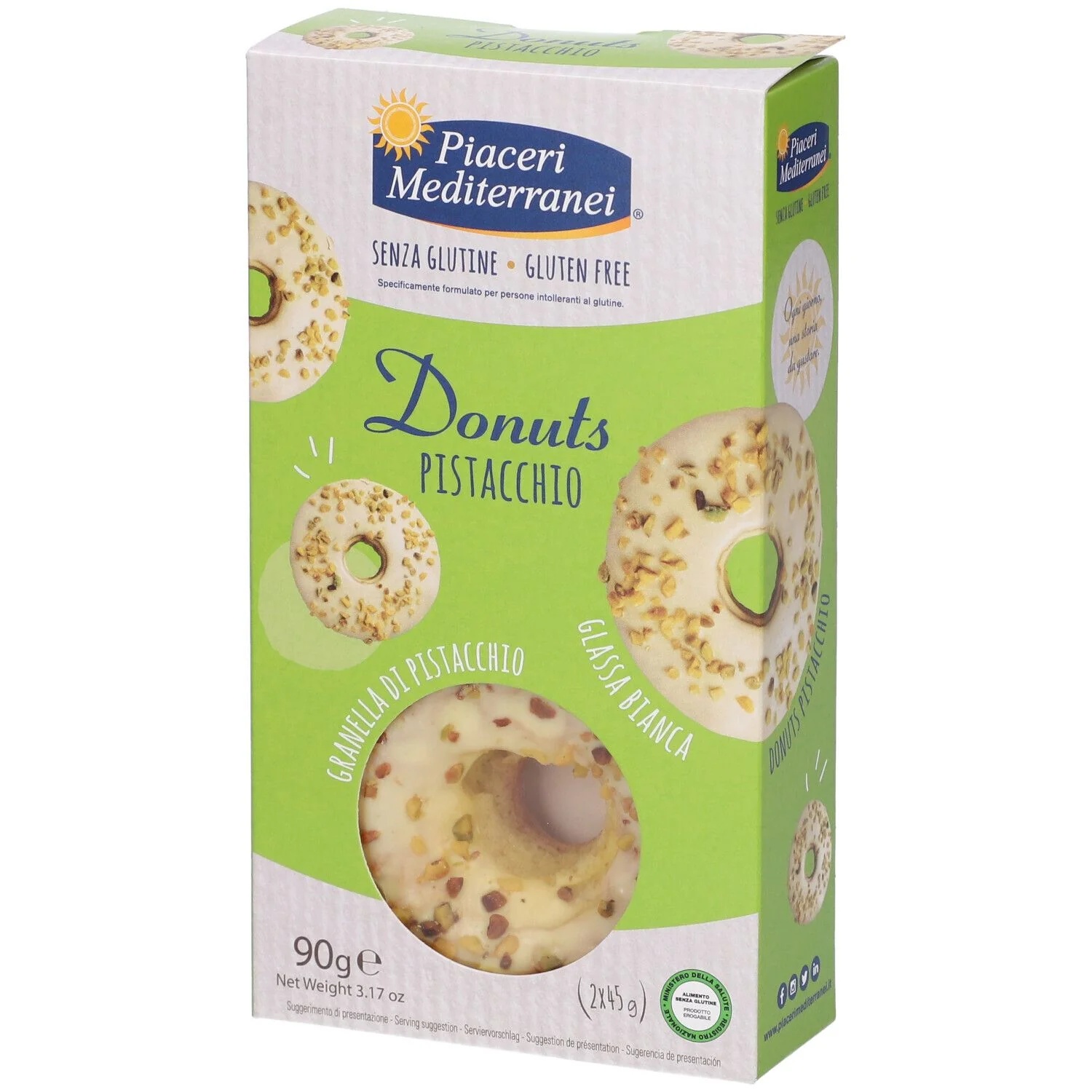 MEDITERRANEAN LEKKERNIJEN Pistache donuts Mediterranean Pleasures 90 g