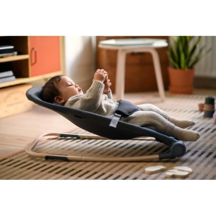 MAXI-COSI, Loa Transat bébé, ultra compact et léger, de la naissance à 6 mois, Beyond Graphite Eco