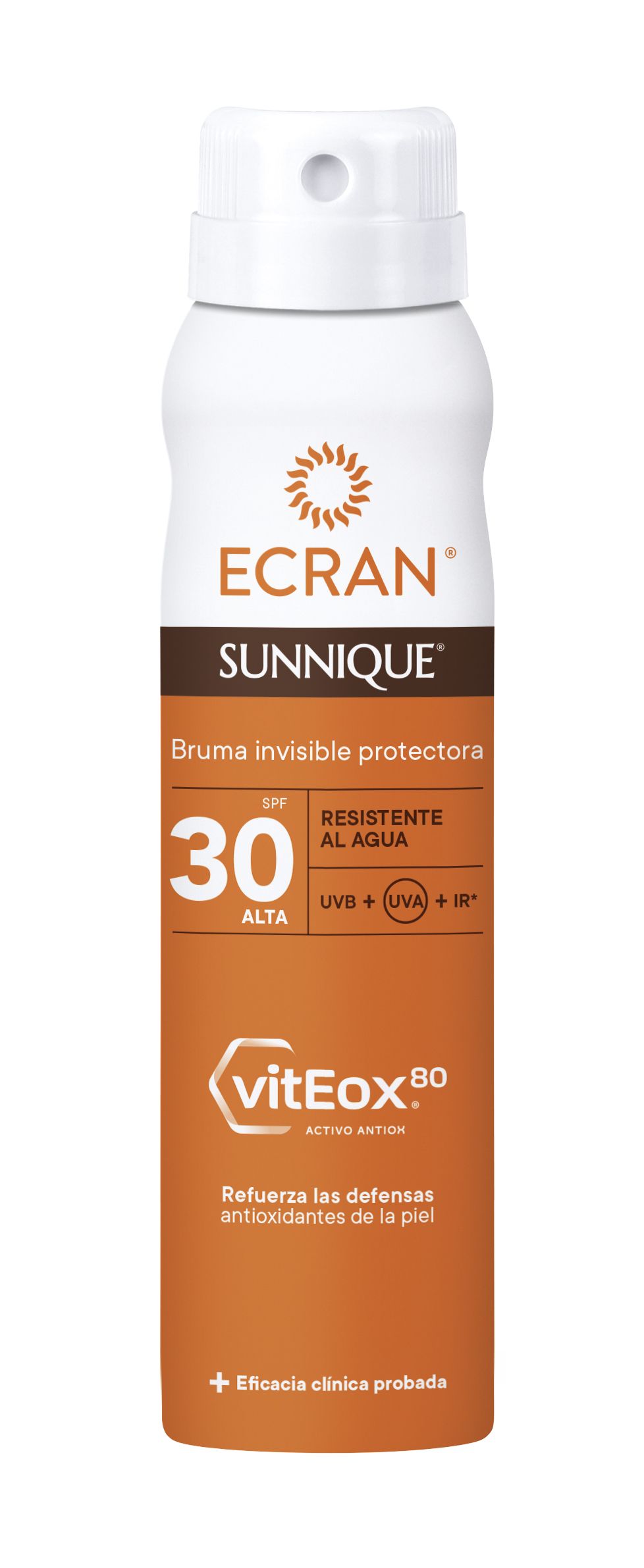 Nevidljivi sprej za sunčanje SPF 30 Zaštita tijela