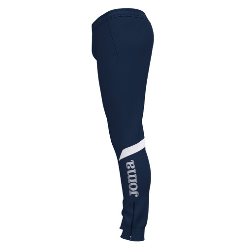 Calças compridas Joma Championship Vi azul marinho e branco
