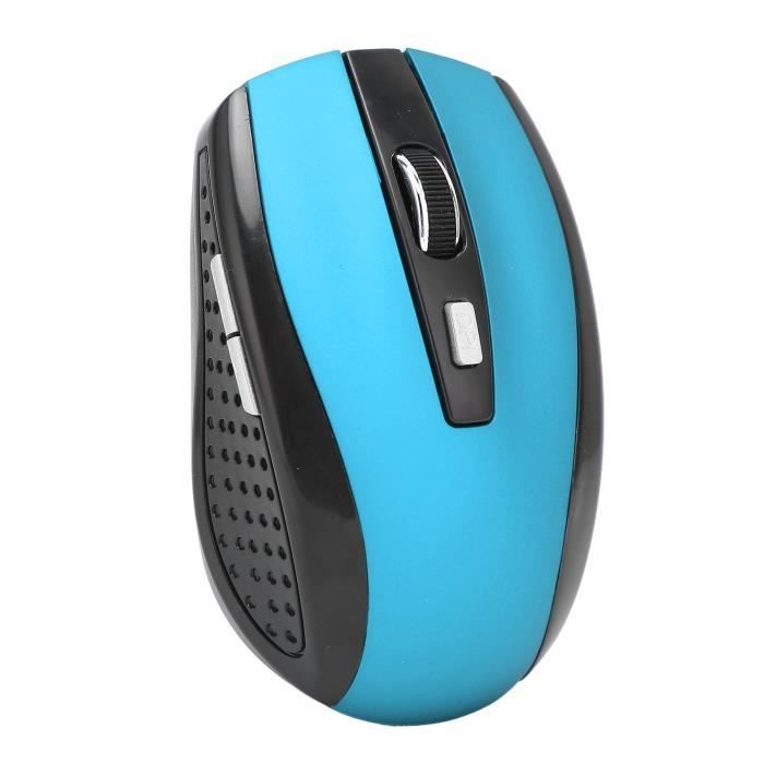 Ratón inalámbrico para portátil SURENHAP de 2,4 GHz con 3 niveles de DPI ajustables, azul