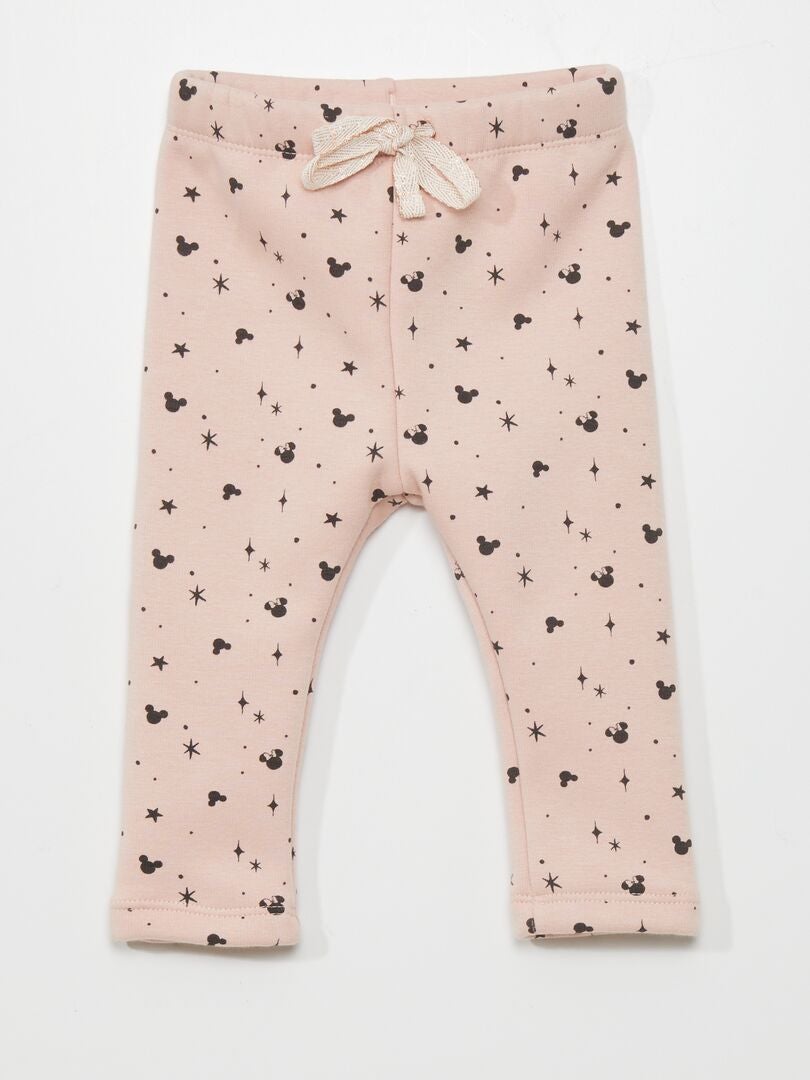 Leggings pesadas da Minnie Mouse da Disney - ROSA
