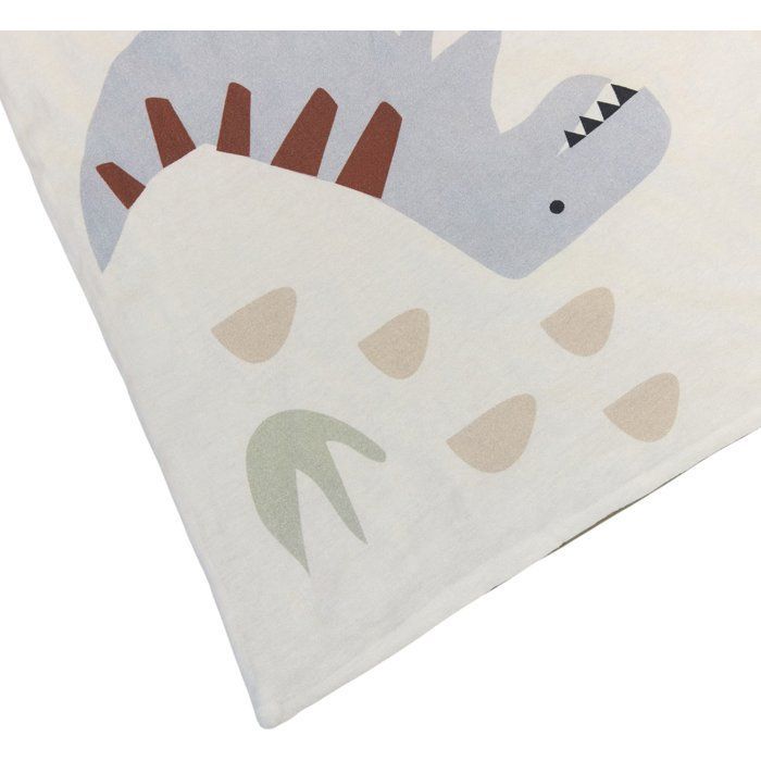 Portable Play Mat - TINEO - 100 x 100 cm - Dinosaurs