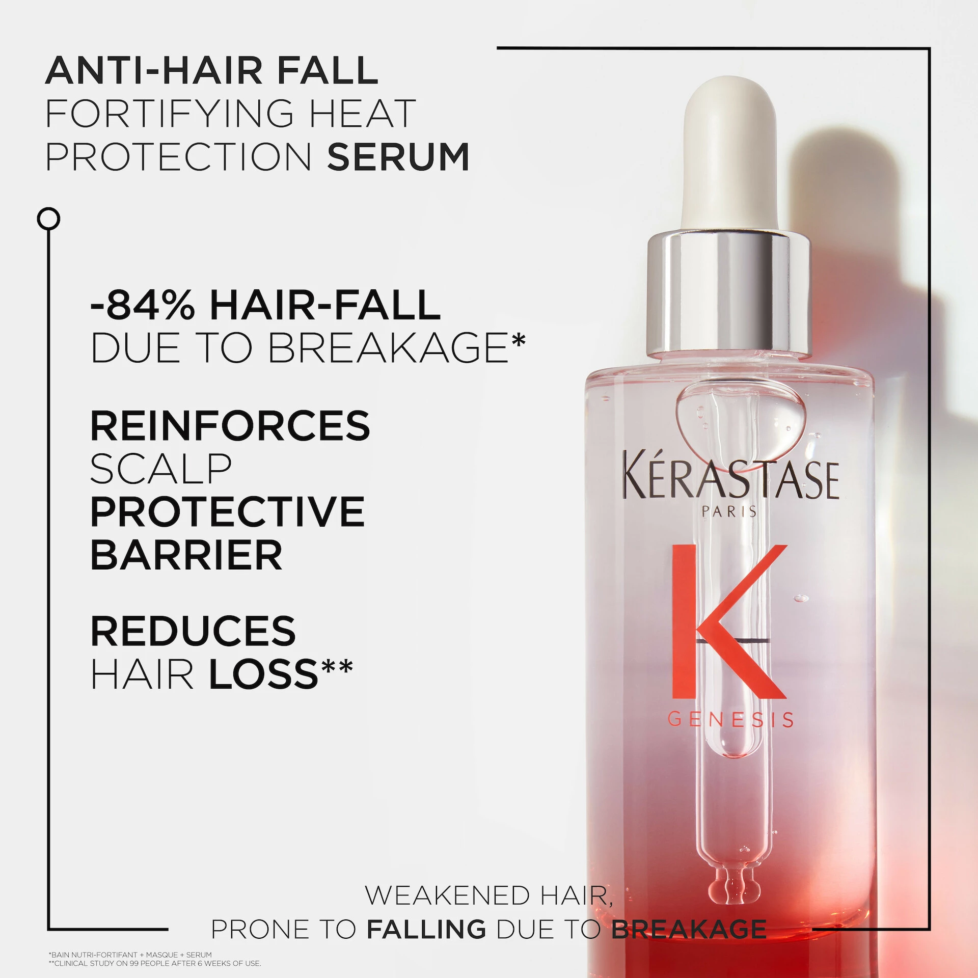 Genesis Serum Anti Chute Fortifiant 90 ml - Kérastase