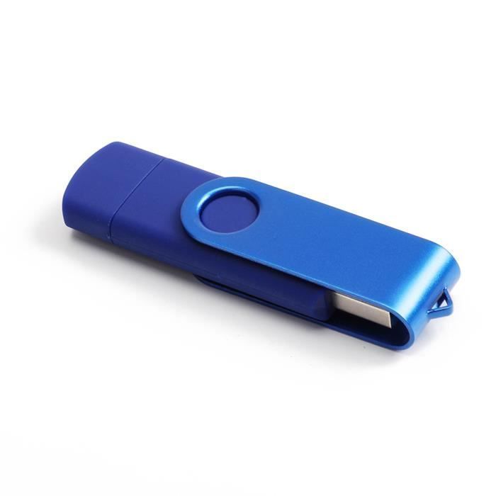 Pen drive - Original - 128 GB - USB 3.0 - OTG - Azul
