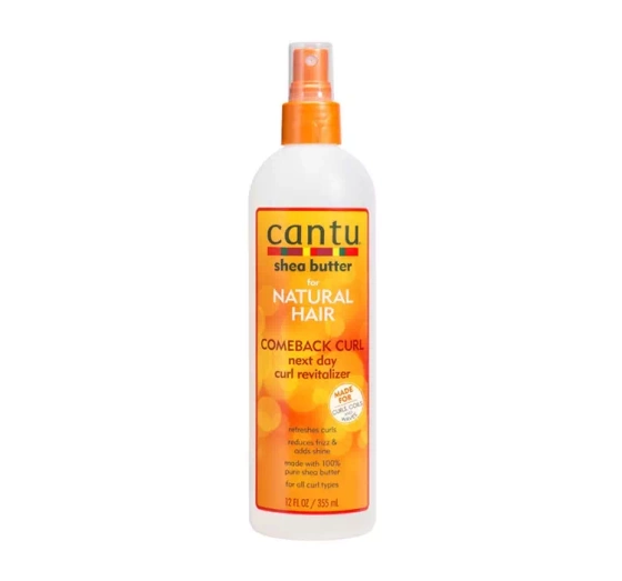 Cantu Natural Hair spray do reanimacji loków i fal 355 ml