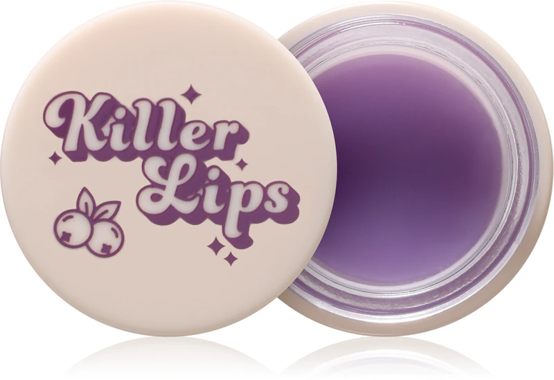 Máscara labial hidratante Killer Lips Silk Kiss com sabor de frutas vermelhas.