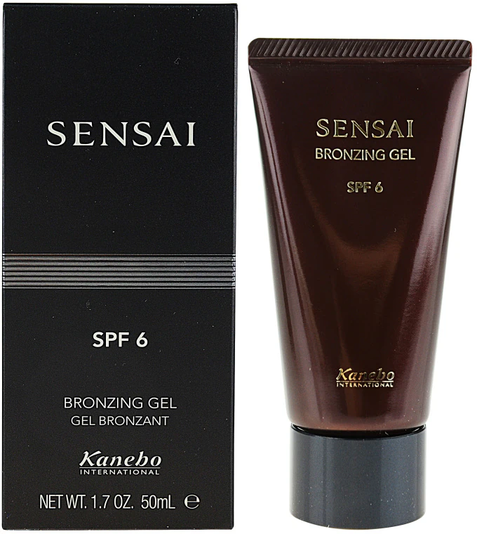 Gel bronzeador Sensai FPS 6 com cor