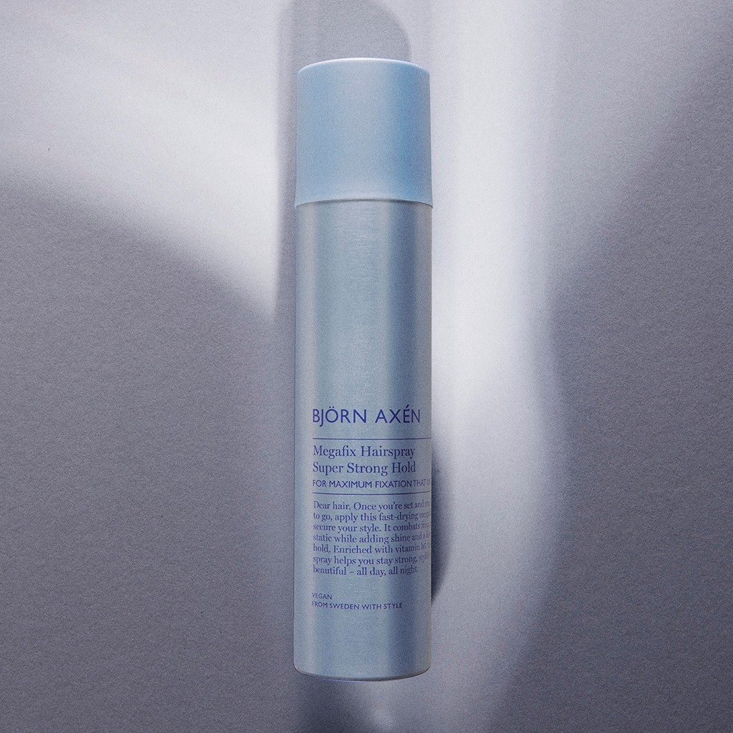 BJÖRN AXÉN Lak za lase Megafix Hairspray Super Strong Hold - 250 ml