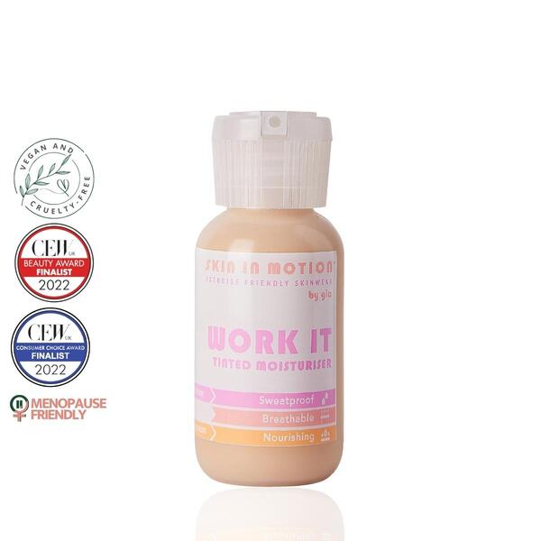 Skin in Motion - WORK IT Tonad Fuktighetskräm 30ml