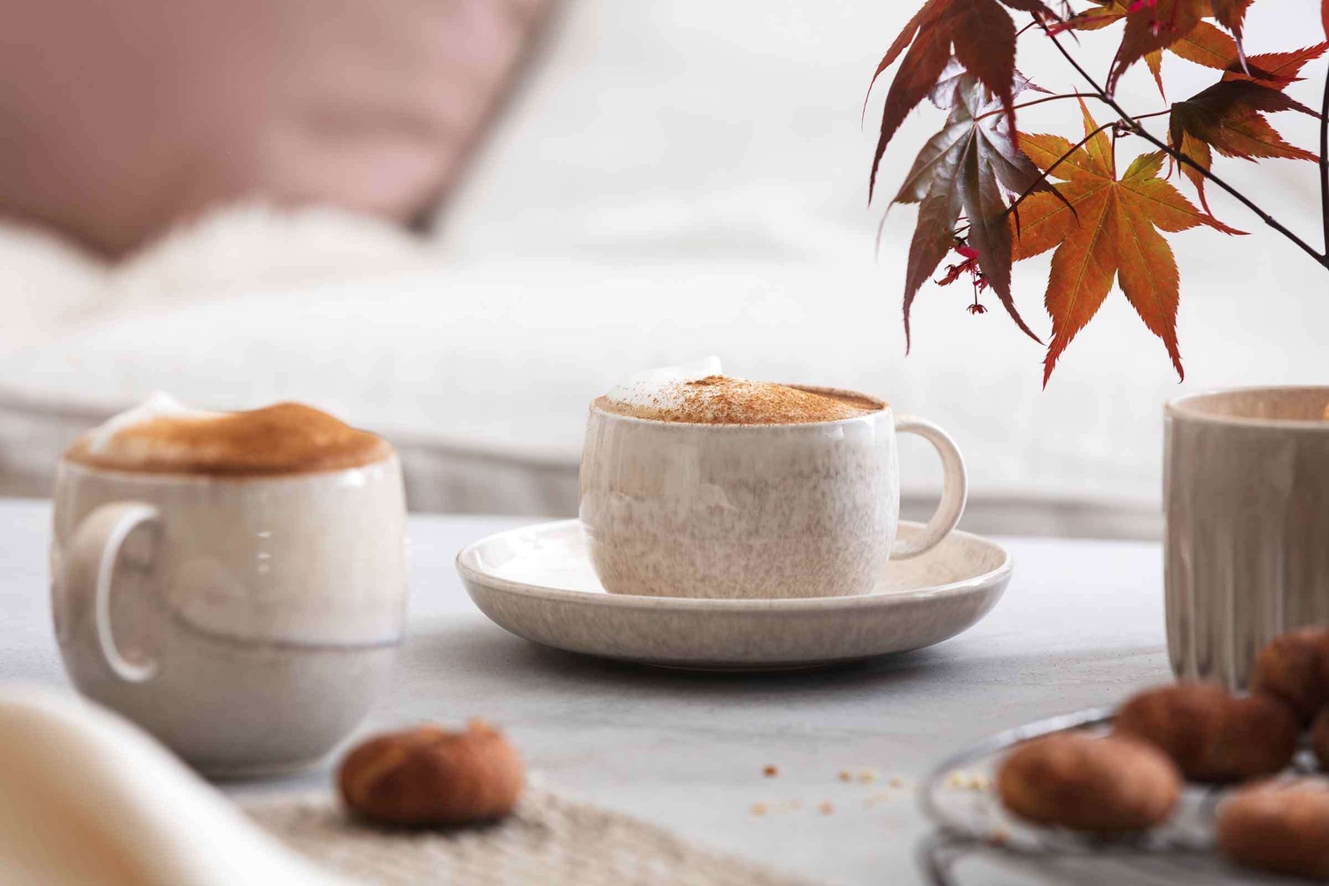 Villeroy & Boch Geschirrset Frühstücksset 6-teilig EC Perlemor Sand - 1 Stück