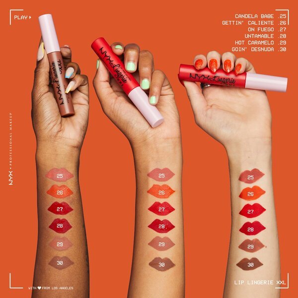 NYX Professional Makeup Lingerie XXL 27 On Fuego ščetka za ustnice