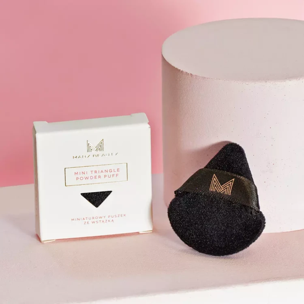 Many Beauty Mini trokutasta puf za puder
