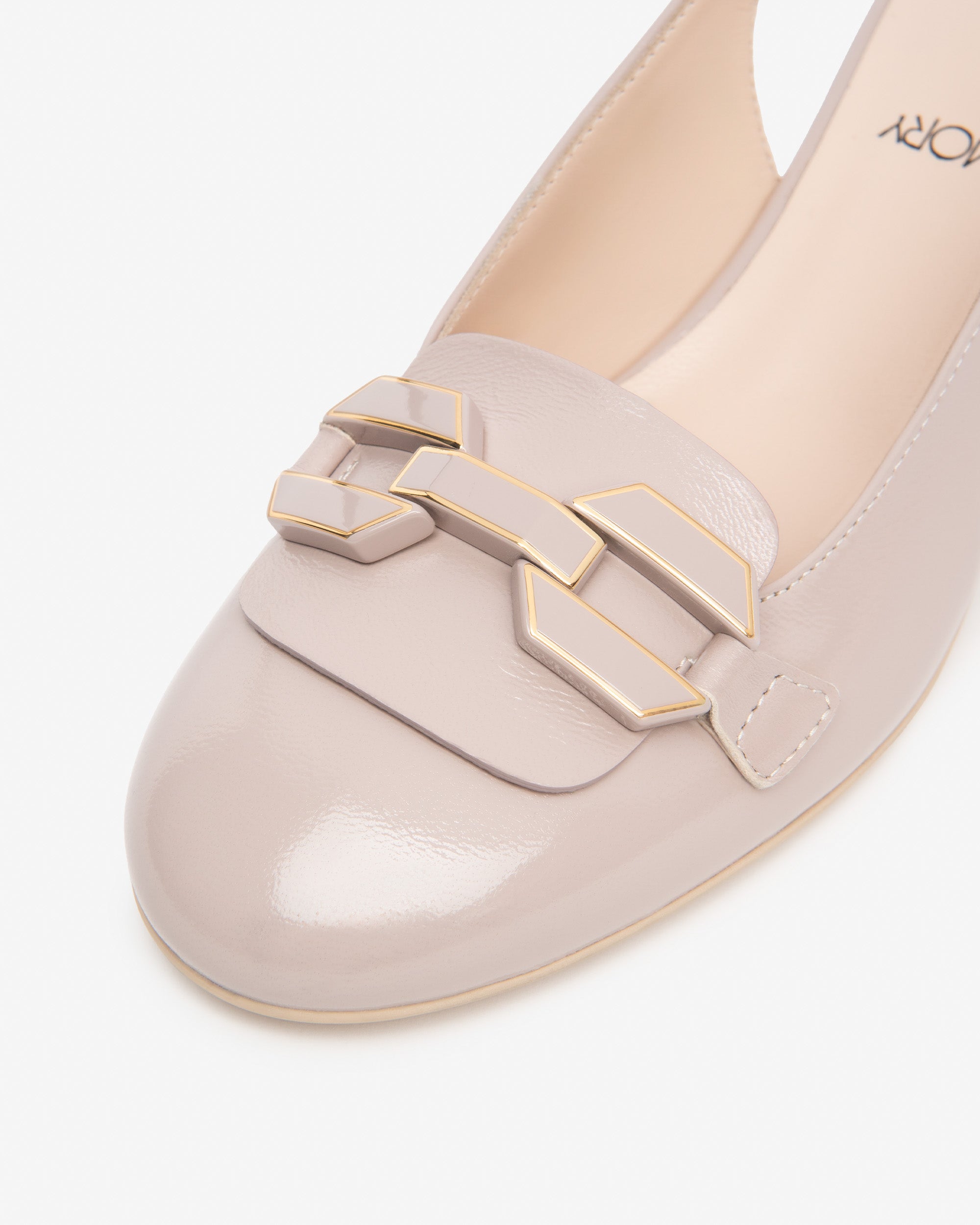 Damen-Slingback aus Leder