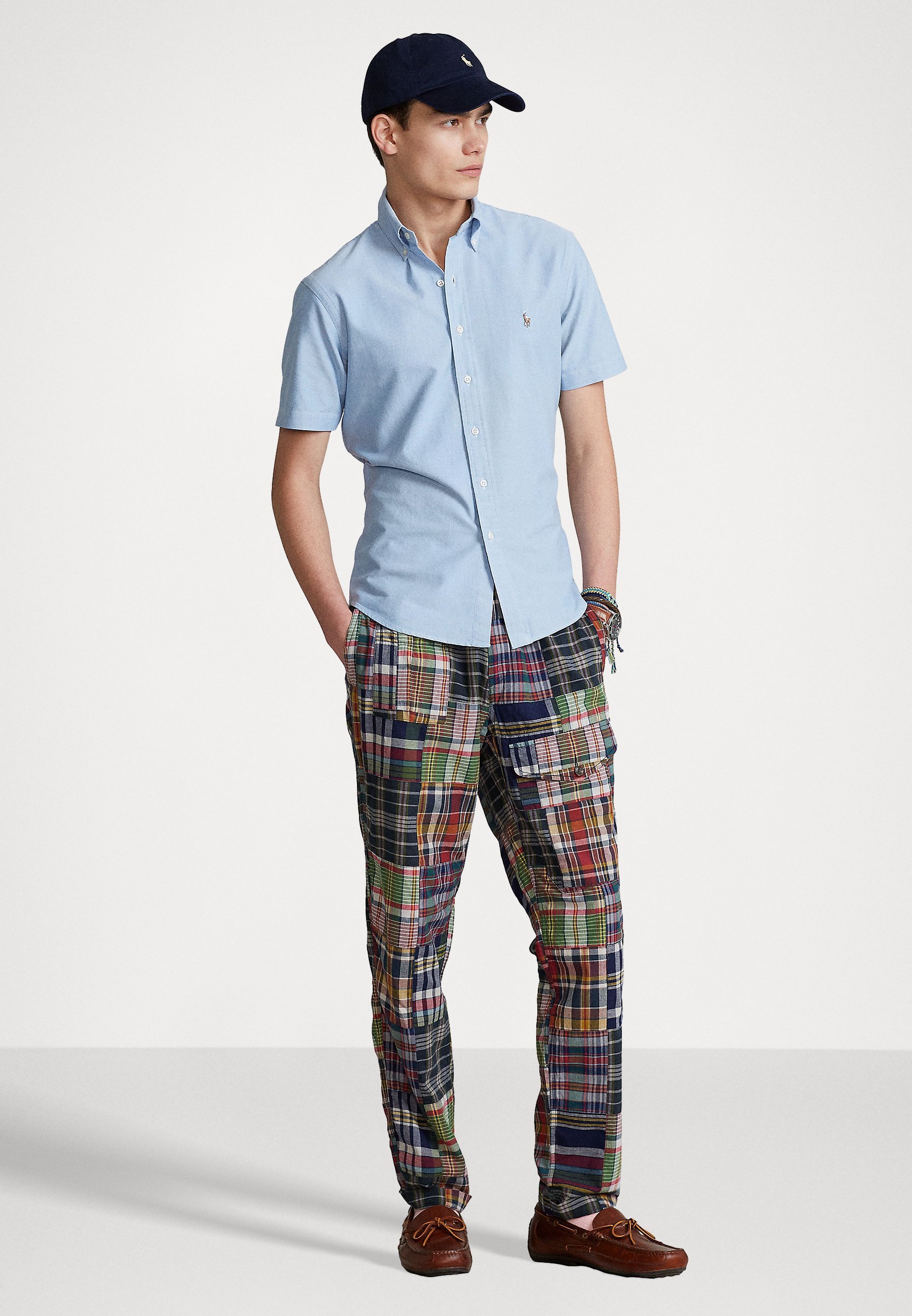 CUSTOM FIT OXFORD SHIRT - Košile - blue