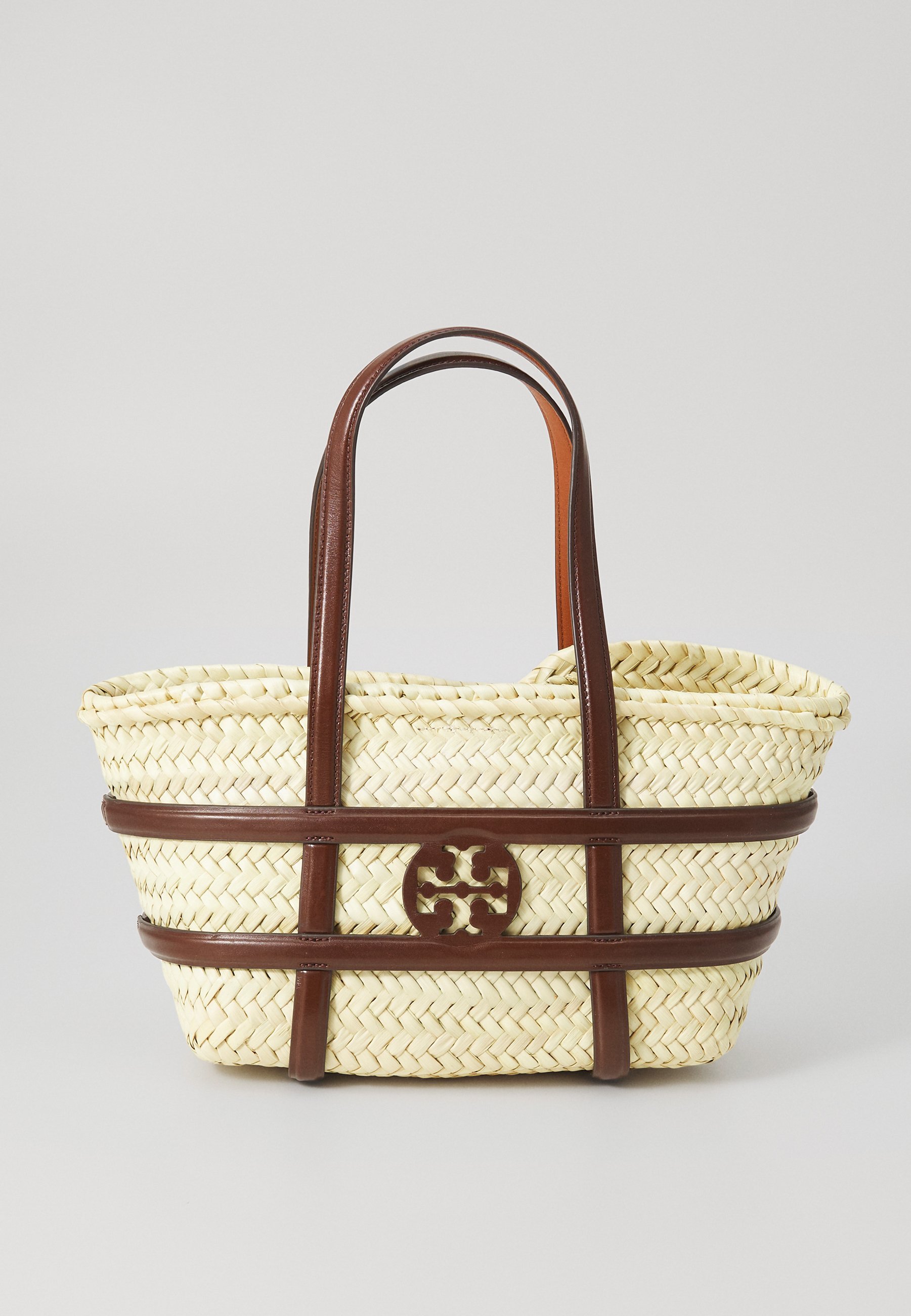 Tory Burch ELLA KLEINER KORB - Handtasche - klassisches Cuoio