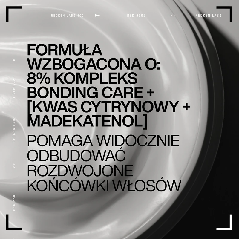 Redken Acidic Bonding Concentrate, bálsamo regenerador para pontas duplas.