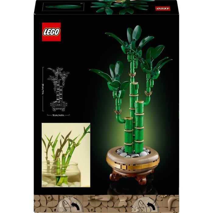 LEGO Botany 10344 Bambu da Sorte - Planta Artificial e Decoração de Interiores
