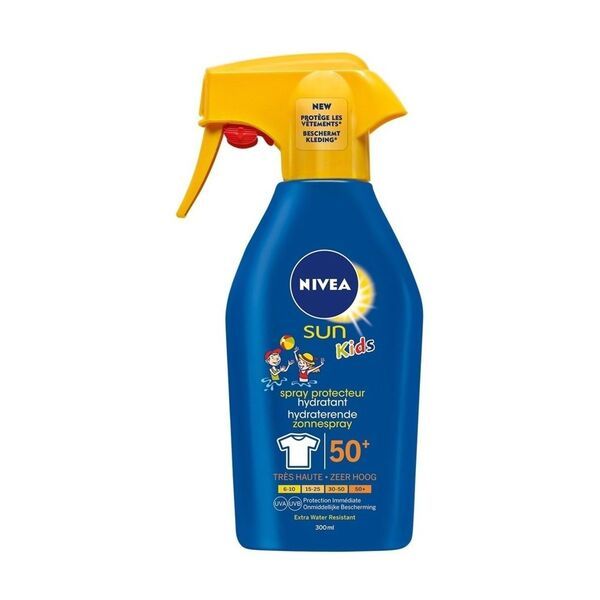 NIVEA Sun Kids Protect & Hydrate SPF50+ saules aizsargsprejs bērniem, 270 ml