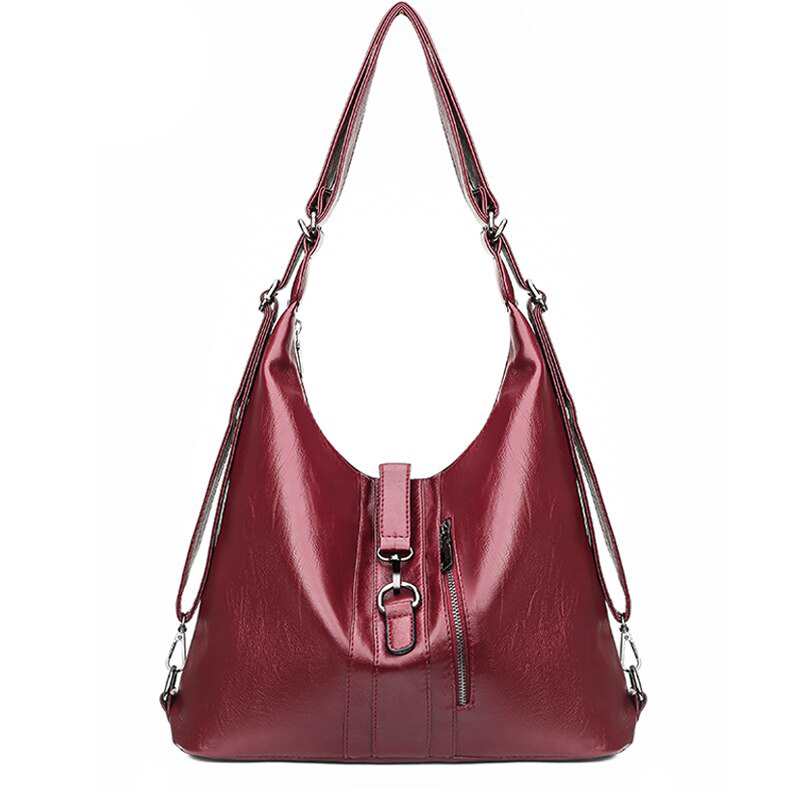 Sac de créateur, sac hobo, petit sac, élégant sac bandoulière, sac à main en cuir souple pour femme