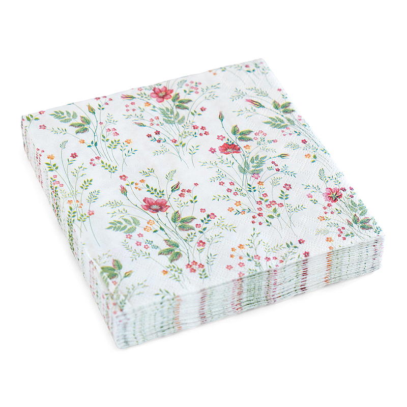 Servilletas Vie Home, paquete de 20 unidades, 33x33 cm, finales de verano.