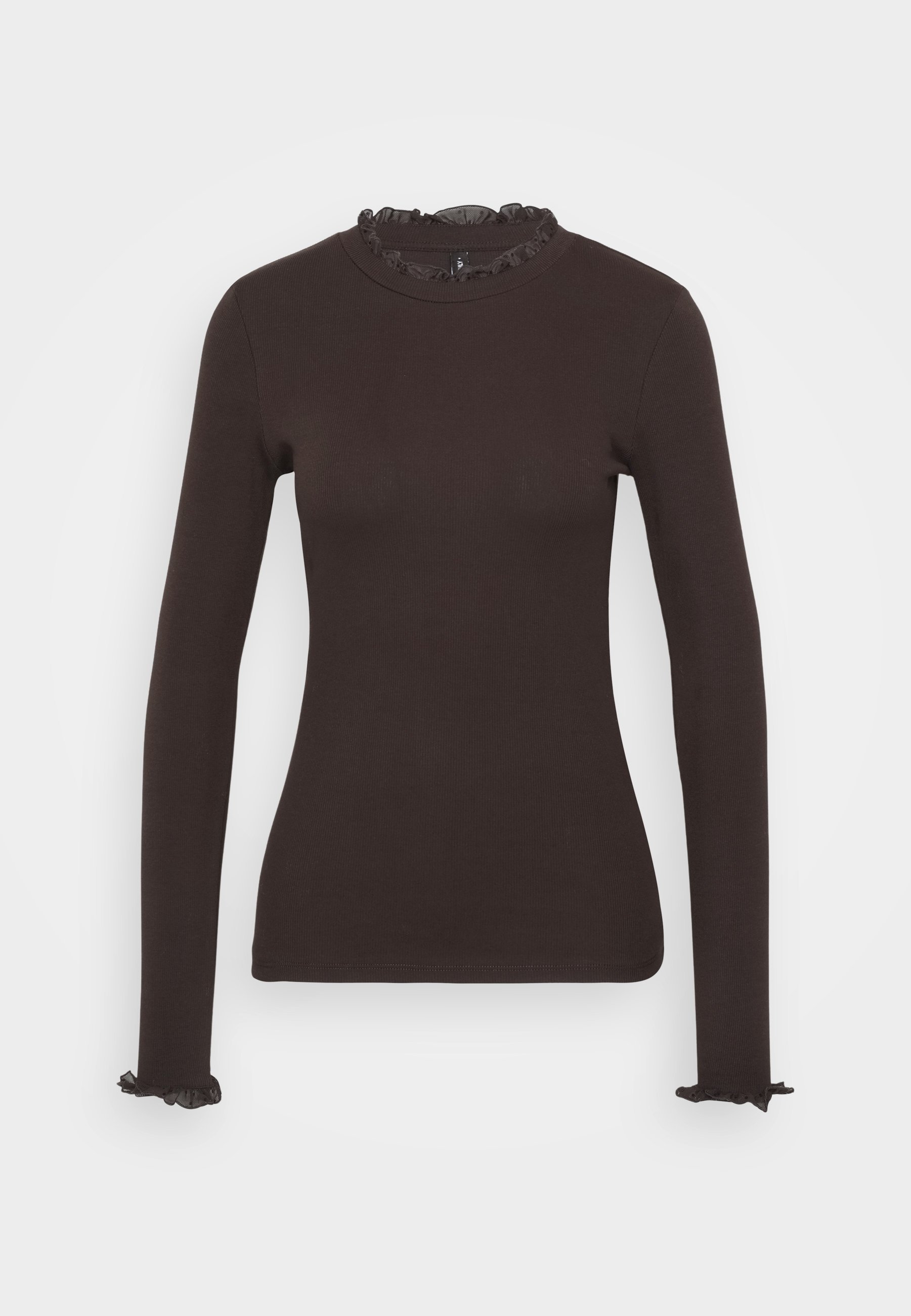 ONLY Tall ONLLESLIE - Top met lange mouwen - chocoladetaart