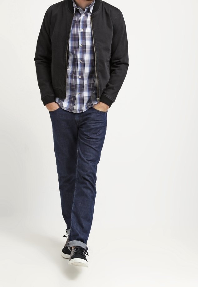 TOM TAILOR Hemd - anthrazit