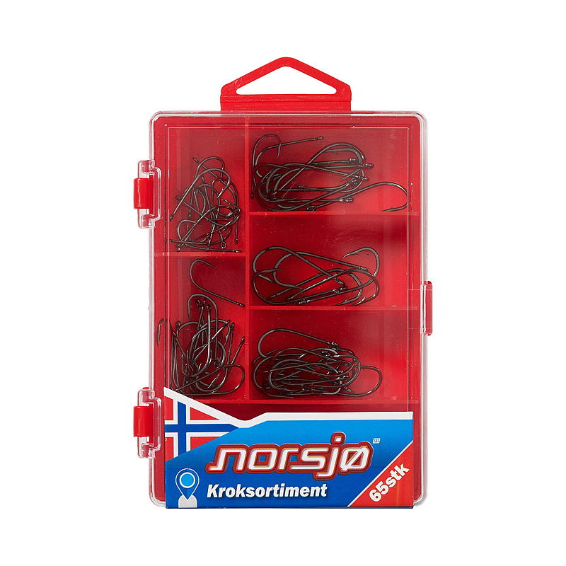 Norsjø Krog sortiment 65 st, sötvatten, Norsjø